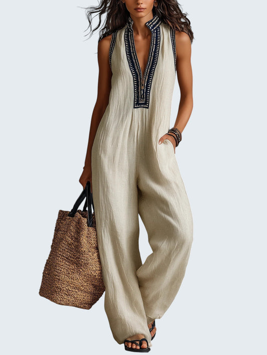 FIAMMA | SLEEVLESS JUMSUIT