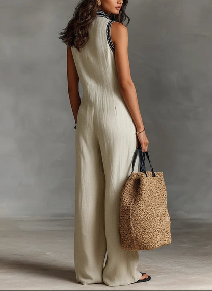 FIAMMA | SLEEVLESS JUMSUIT