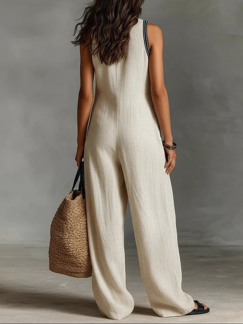 FIAMMA | SLEEVLESS JUMSUIT