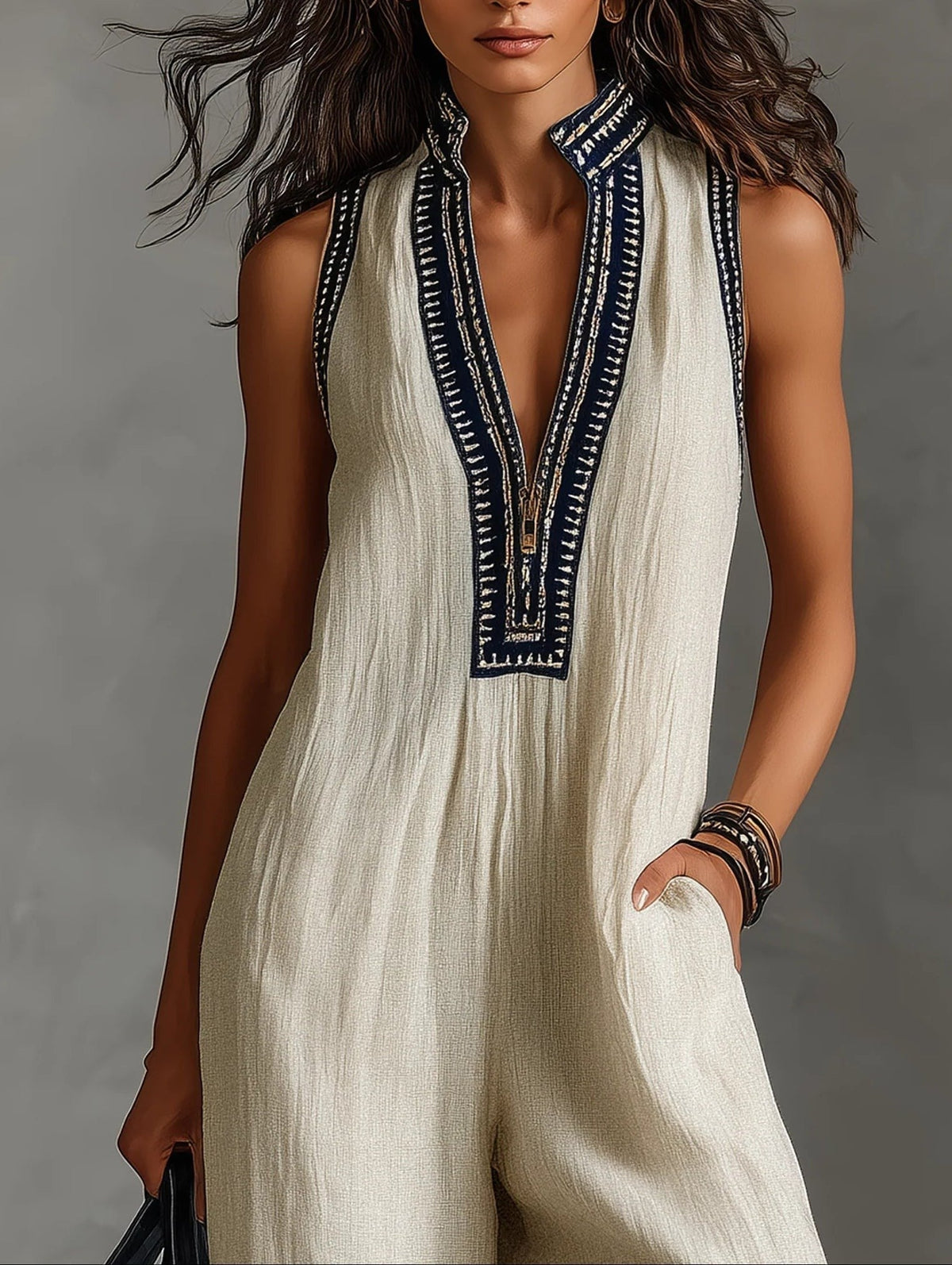 FIAMMA | SLEEVLESS JUMSUIT
