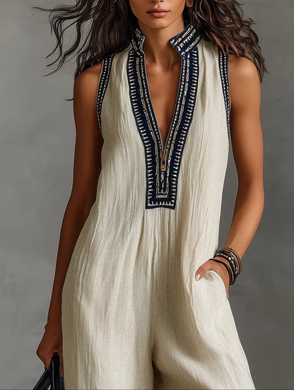 FIAMMA | SLEEVLESS JUMSUIT