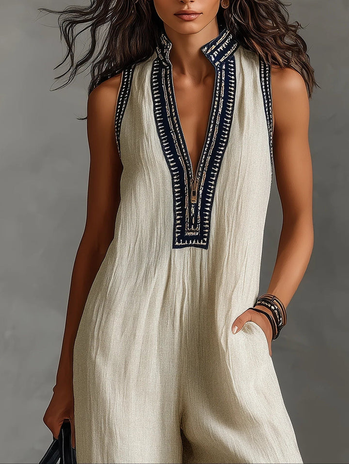 FIAMMA | SLEEVLESS JUMSUIT