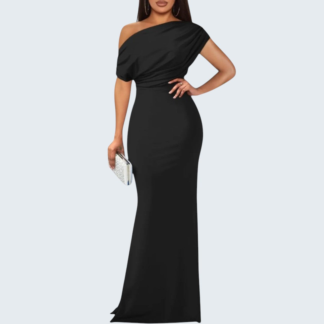 DELAROSE | GRACEFUL FORMAL GOWN