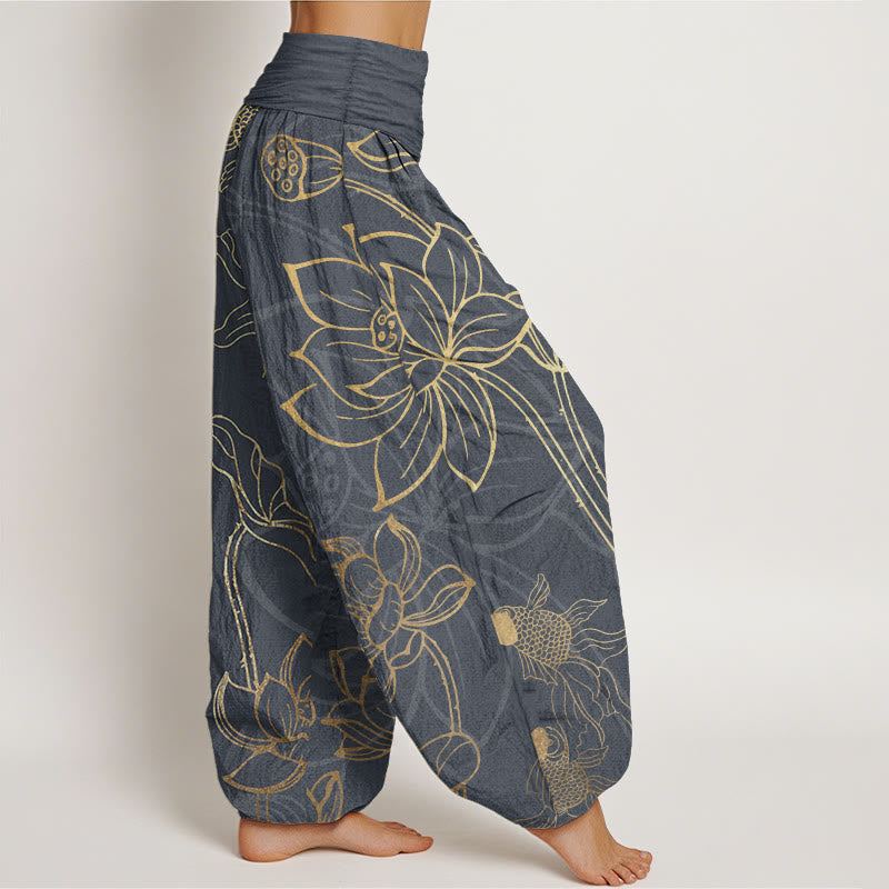Zenira Flow Cotton Harem Pants