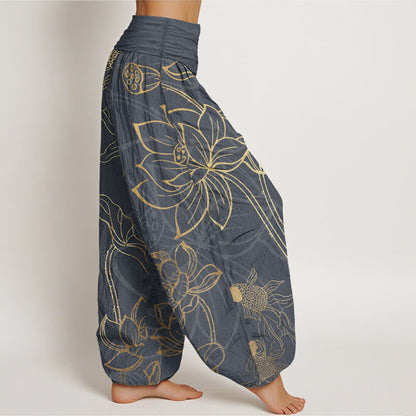 Zenira Flow Cotton Harem Pants
