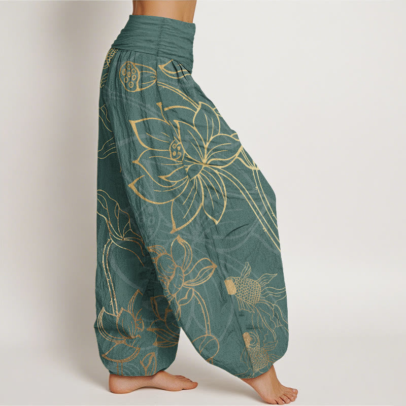 Zenira Flow Cotton Harem Pants