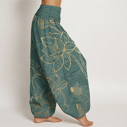 Zenira Flow Cotton Harem Pants