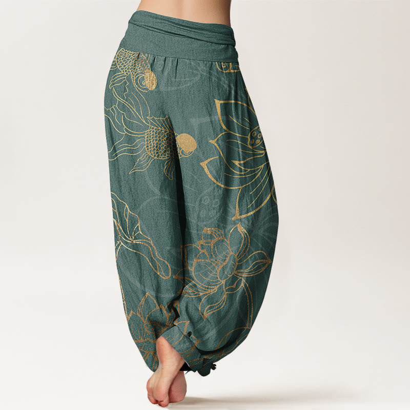Zenira Flow Cotton Harem Pants