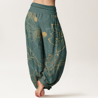 Zenira Flow Cotton Harem Pants