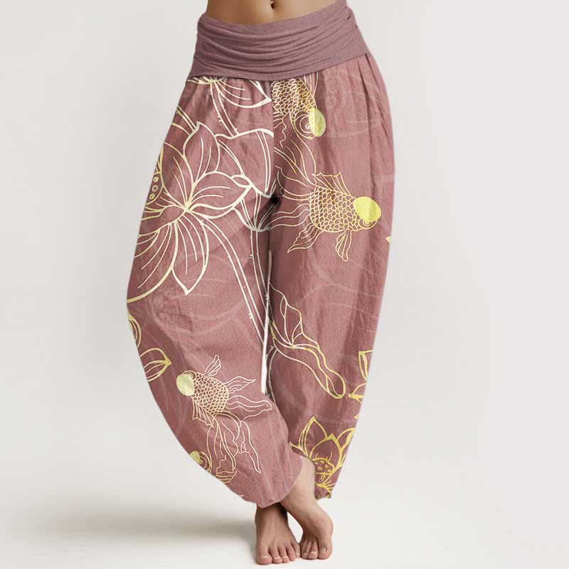 Zenira Flow Cotton Harem Pants