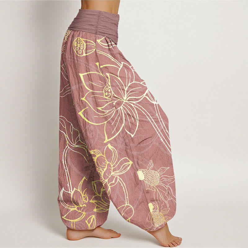 Zenira Flow Cotton Harem Pants