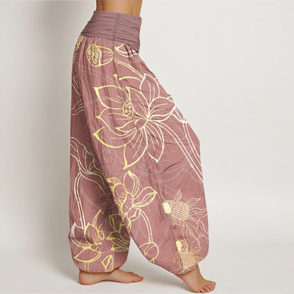 Zenira Flow Cotton Harem Pants