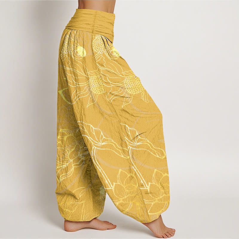 Zenira Flow Cotton Harem Pants