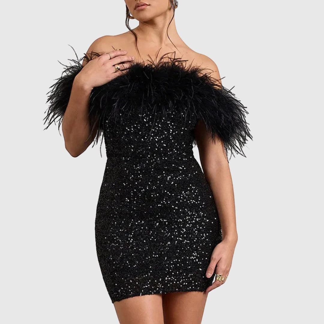 ADRIANA | OFF-SHOULDER DRESS