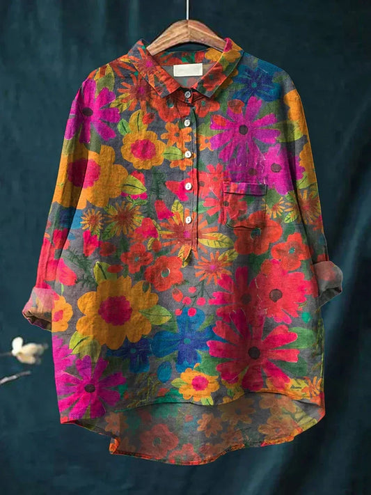 GIANNA™ - Plant Art Shirt