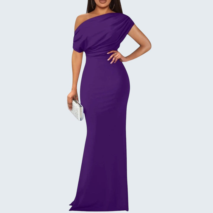DELAROSE | GRACEFUL FORMAL GOWN