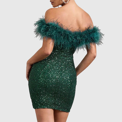 ADRIANA | OFF-SHOULDER DRESS