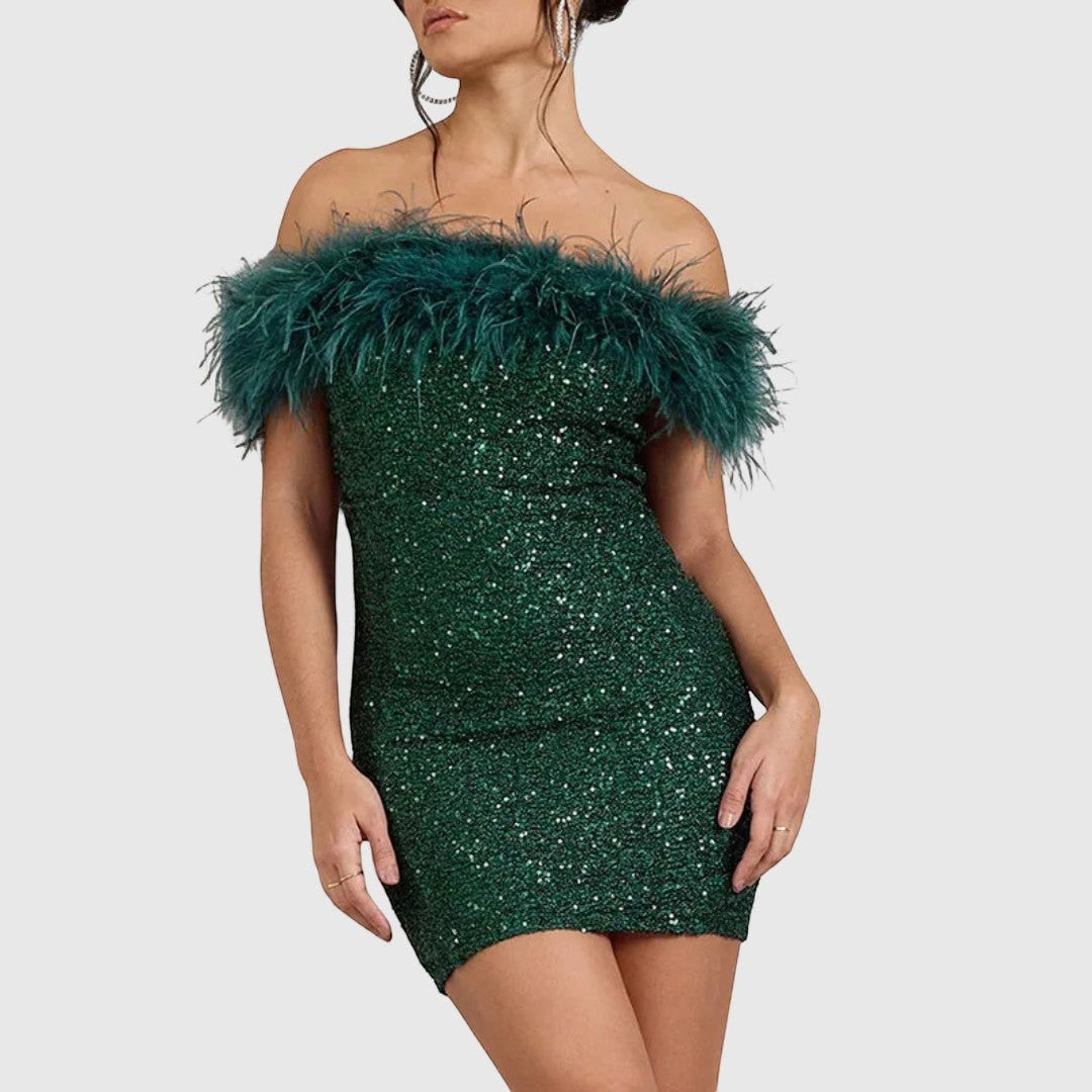 ADRIANA | OFF-SHOULDER DRESS
