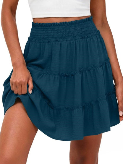 Zelina Ruffle Tiered Skorts