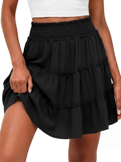 Zelina Ruffle Tiered Skorts