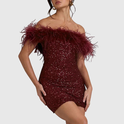 ADRIANA | OFF-SHOULDER DRESS
