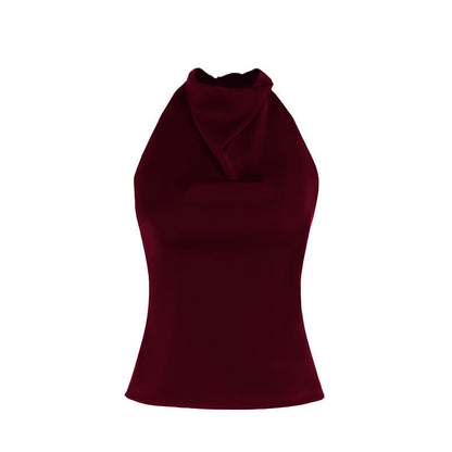 HENYA™ – Casual Sleeveless Summer Backless Top