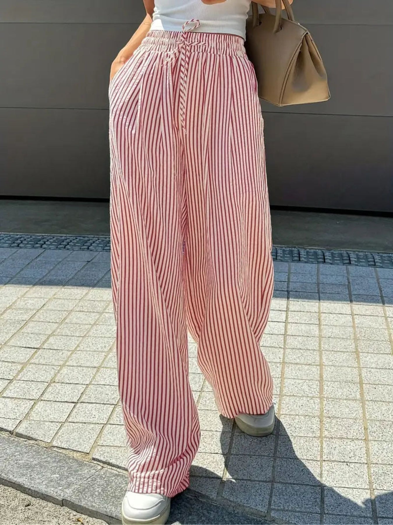 TAITE™ - Simple Summer Striped Relaxed Fit Buttom