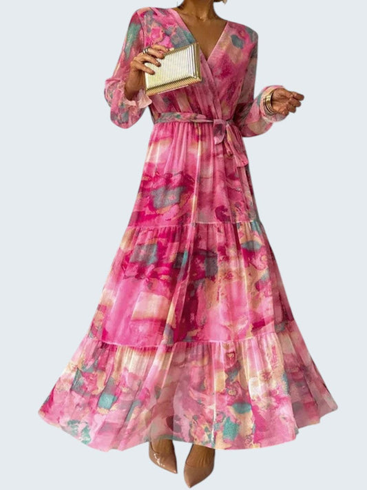 SOPHIE | ELEGANT FLORAL DRESS