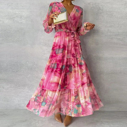 SOPHIE | ELEGANT FLORAL DRESS