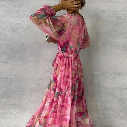 SOPHIE | ELEGANT FLORAL DRESS