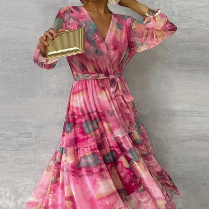SOPHIE | ELEGANT FLORAL DRESS