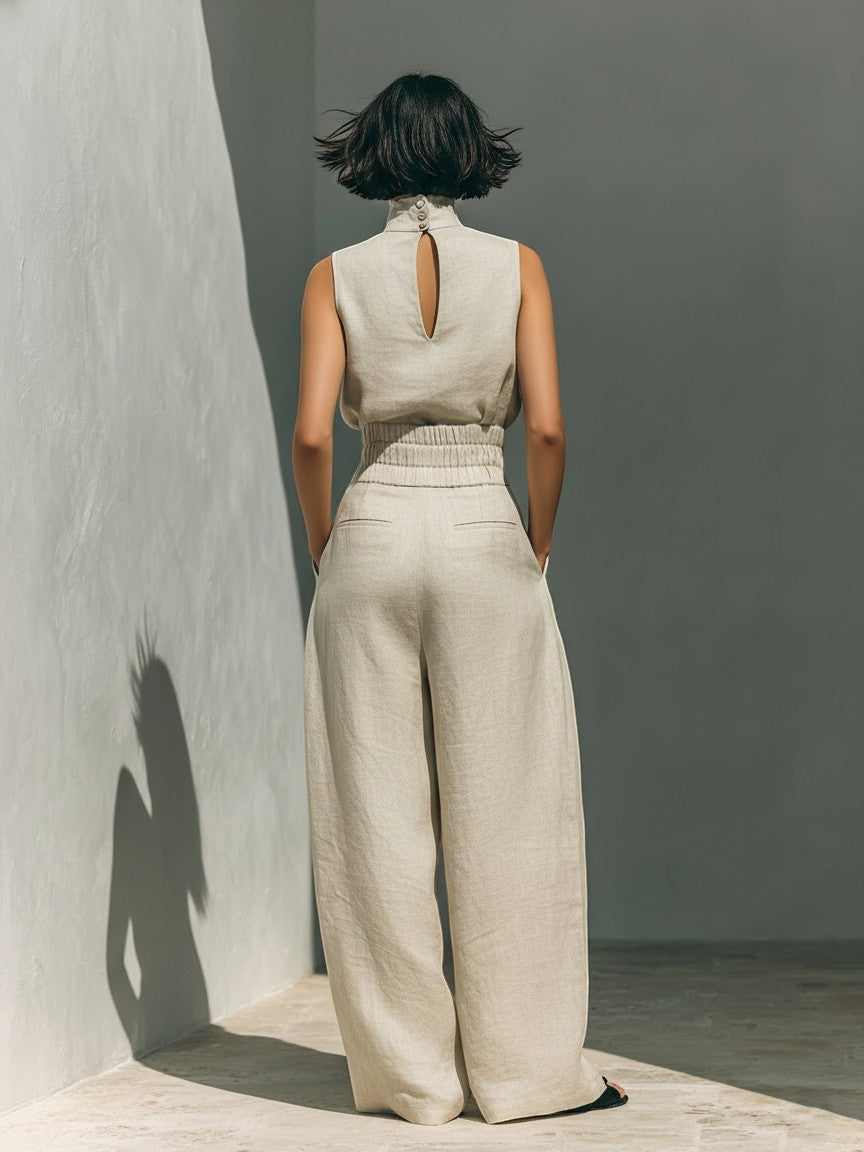 AURORA | RELAXED SLEEVLESS SET