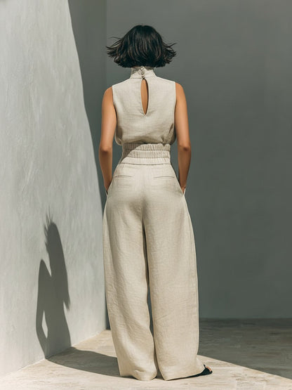 AURORA | RELAXED SLEEVLESS SET