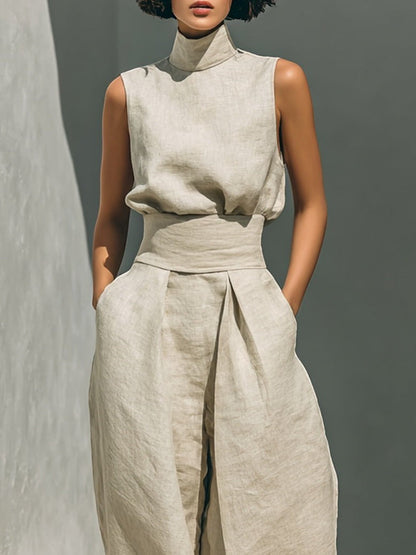 AURORA | RELAXED SLEEVLESS SET