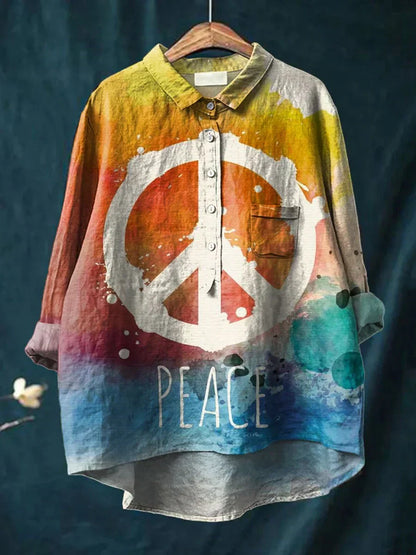 CLAUDINE™ - Serene Art Shirt