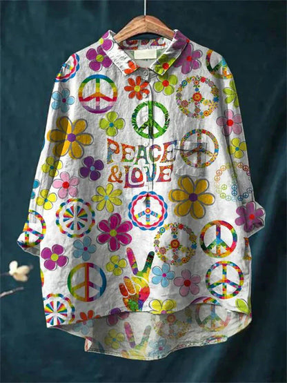 CLAUDINE™ - Serene Art Shirt