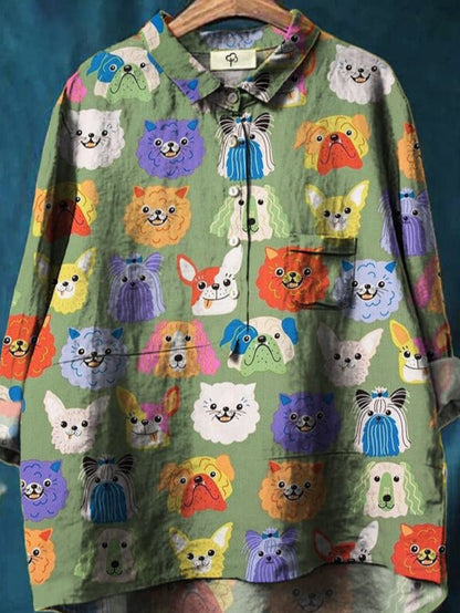 ADDIE™ - Dog Art Shirt