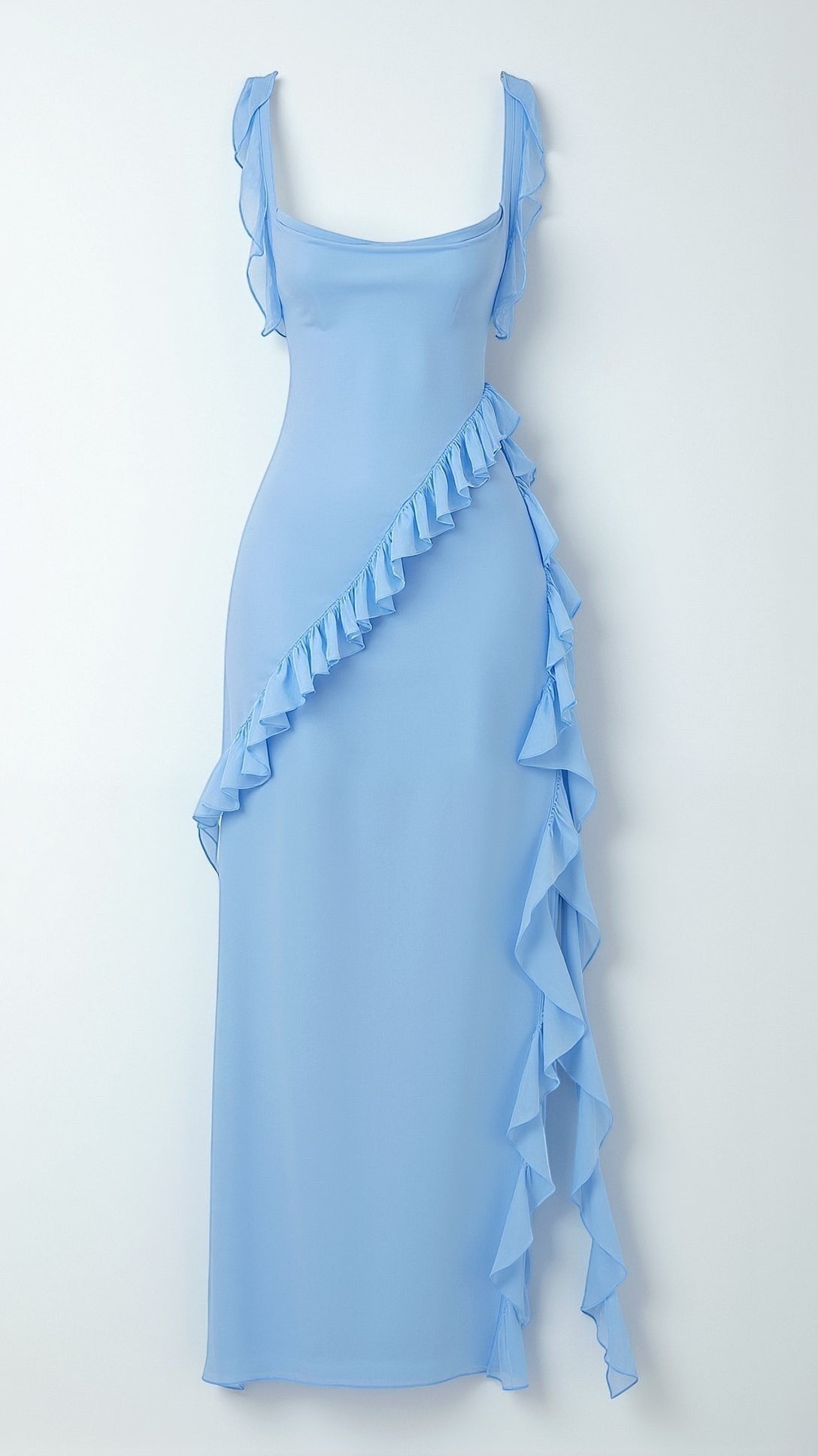 SOLANDRA | RUFFLE DRESS