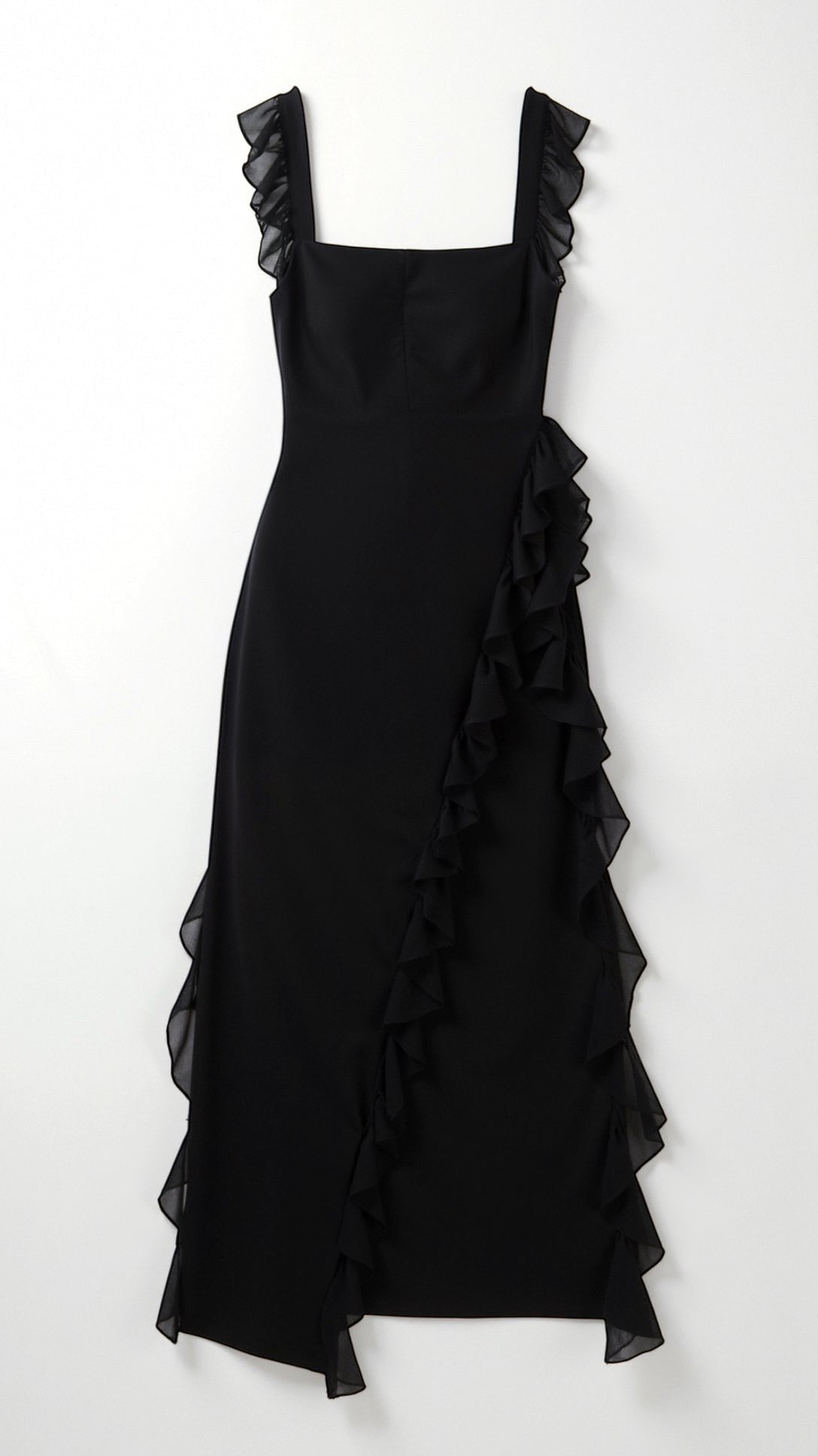 SOLANDRA | RUFFLE DRESS
