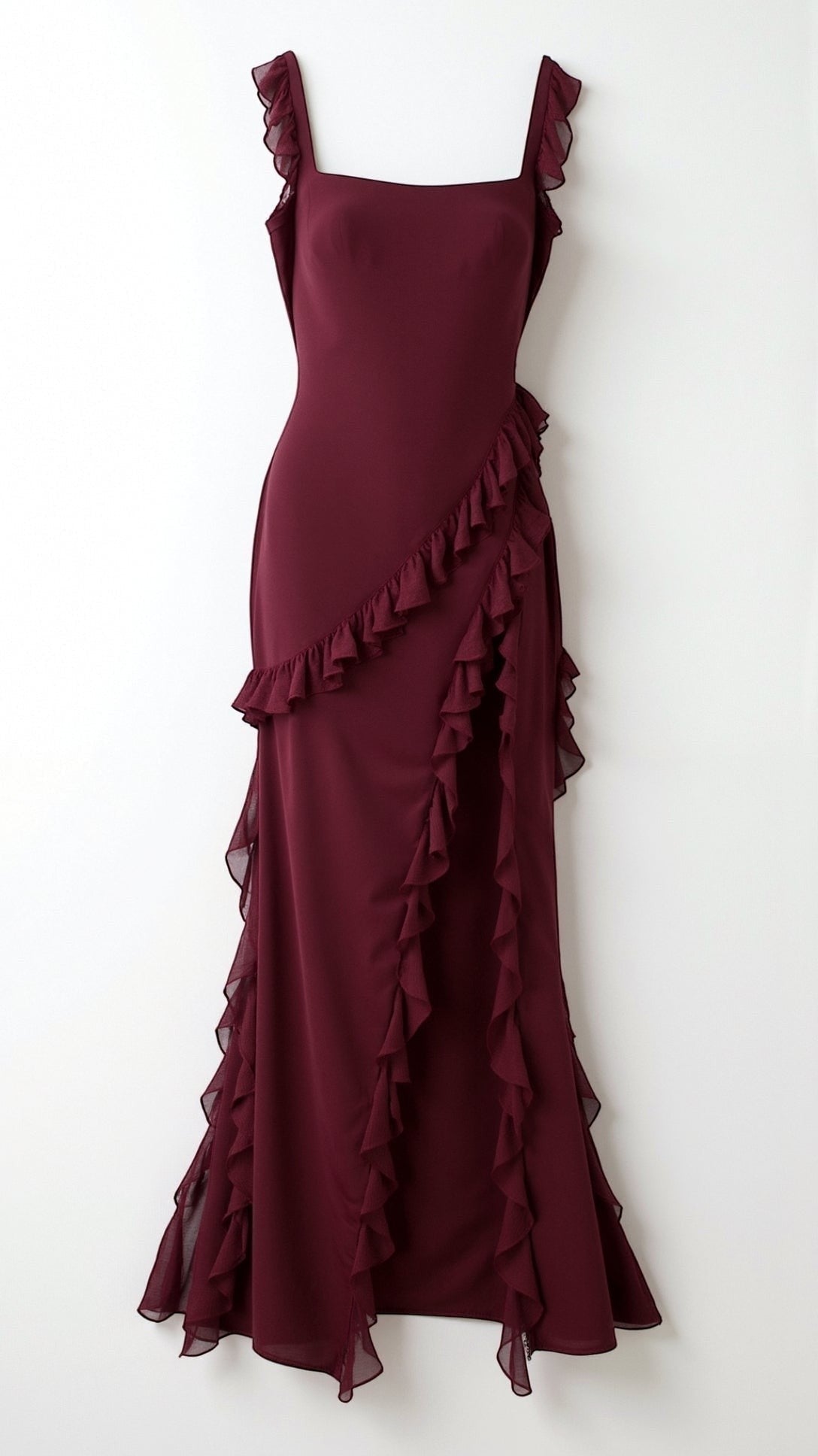 SOLANDRA | RUFFLE DRESS