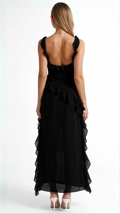 SOLANDRA | RUFFLE DRESS
