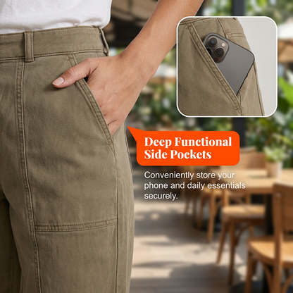 Zerina Utility Tapered Pants